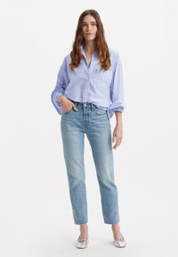 Levi's® - 501® CROP LIGHTWEIGHT - Straight leg jeans - fun flare lb Thumbnail Image 1