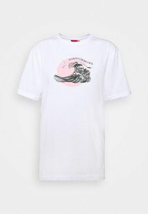THE GIRLFRIEND TEE - Triko s potiskem - white