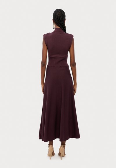 STAUD LAFAYETTE DRESS - Jumper dress - merlot