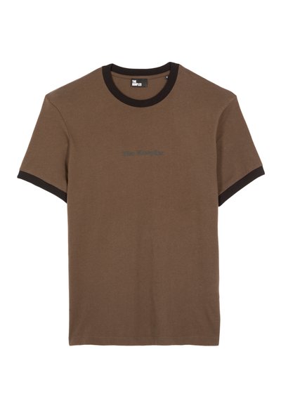 The Kooples T-shirt con stampa - dark brown