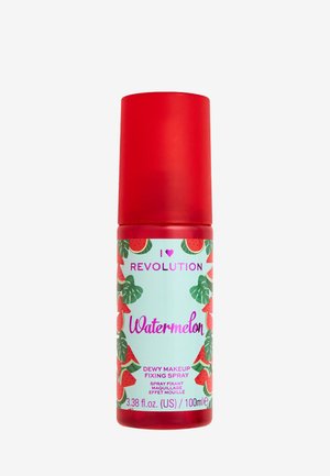 I HEART REVOLUTION DEWY FIXING SPRAY WATERMELON - Setting spray & powder - clear