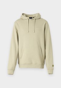 EMBROIDERED HOODIE - Melegítőfelső - dried sage/cove