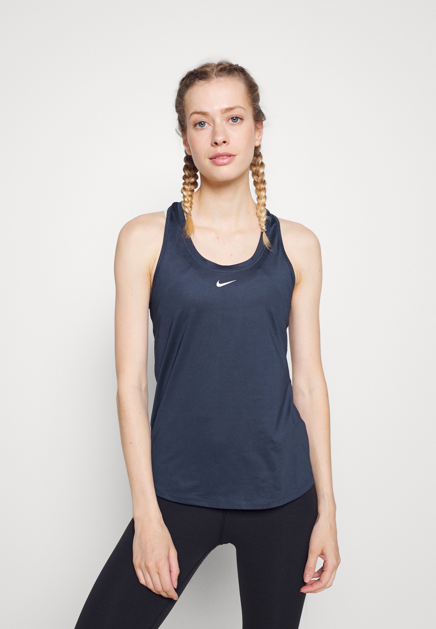 navy nike tank top