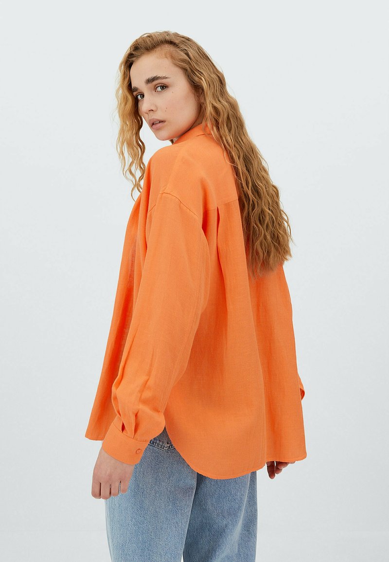 Damen Hemdblusen | Stradivarius DAILY Hemdbluse orange - CI59740 Damen Hemdblusen | Stradivarius DAILY Hemdbluse orange - CI59740