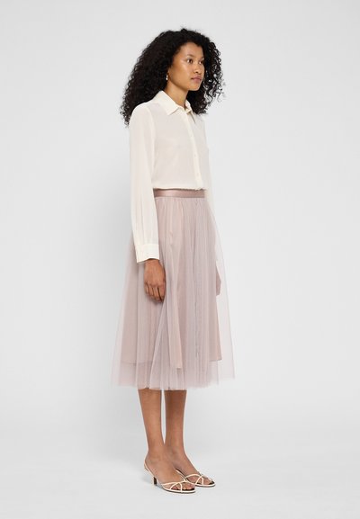 Ida Sjöstedt FLAWLESS SKIRT - Jupe trapèze - pastel mink