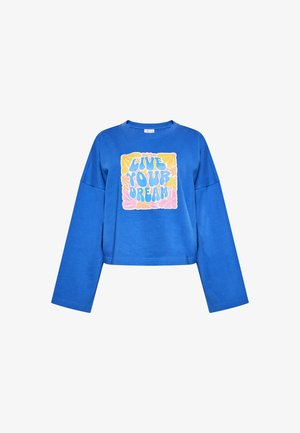 IZIA, Sweater - kobaltblau