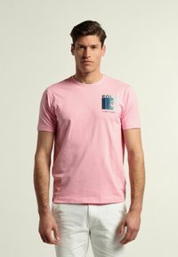 VALECUATRO WORLD CHAMPIONSHIP - Camiseta estampada - rosa