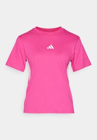 Camiseta estampada - semi lucid fuchsia/white