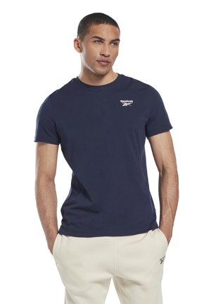RI LEFT CHEST LOGO TEE - Basic T-shirt - vector navy