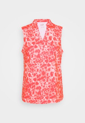 CLOUDSPUN WILDER - Polo shirt - georgia peach/cloud/pink