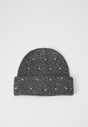VISUMM BEANIE - Beanie - dark grey melange