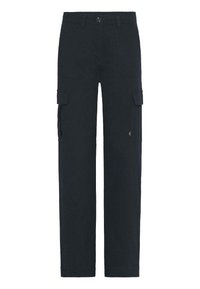 OXIBEN - Cargo trousers - black