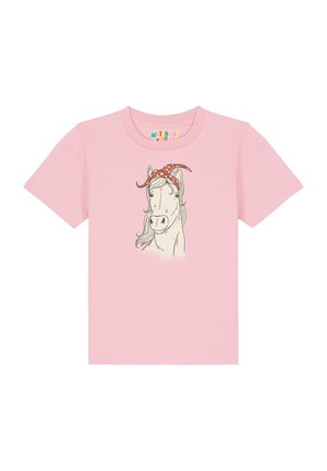 PFERD - T-shirt print - cotton pink