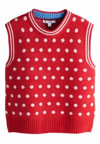 Ikke valgt, red polka dot