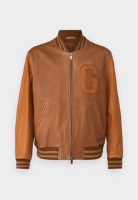 GANT 75TH ANNIVERSARY CAPSULE - LEATHER VARSITY JACKET - Nahkjakk - brown sugar