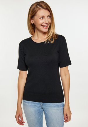 usha T-shirt con stampa - schwarz