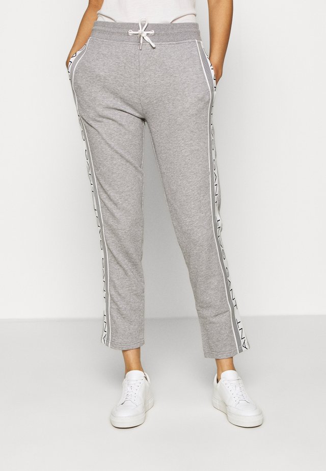 STRIPES PANTS - Pantalones deportivos - grey