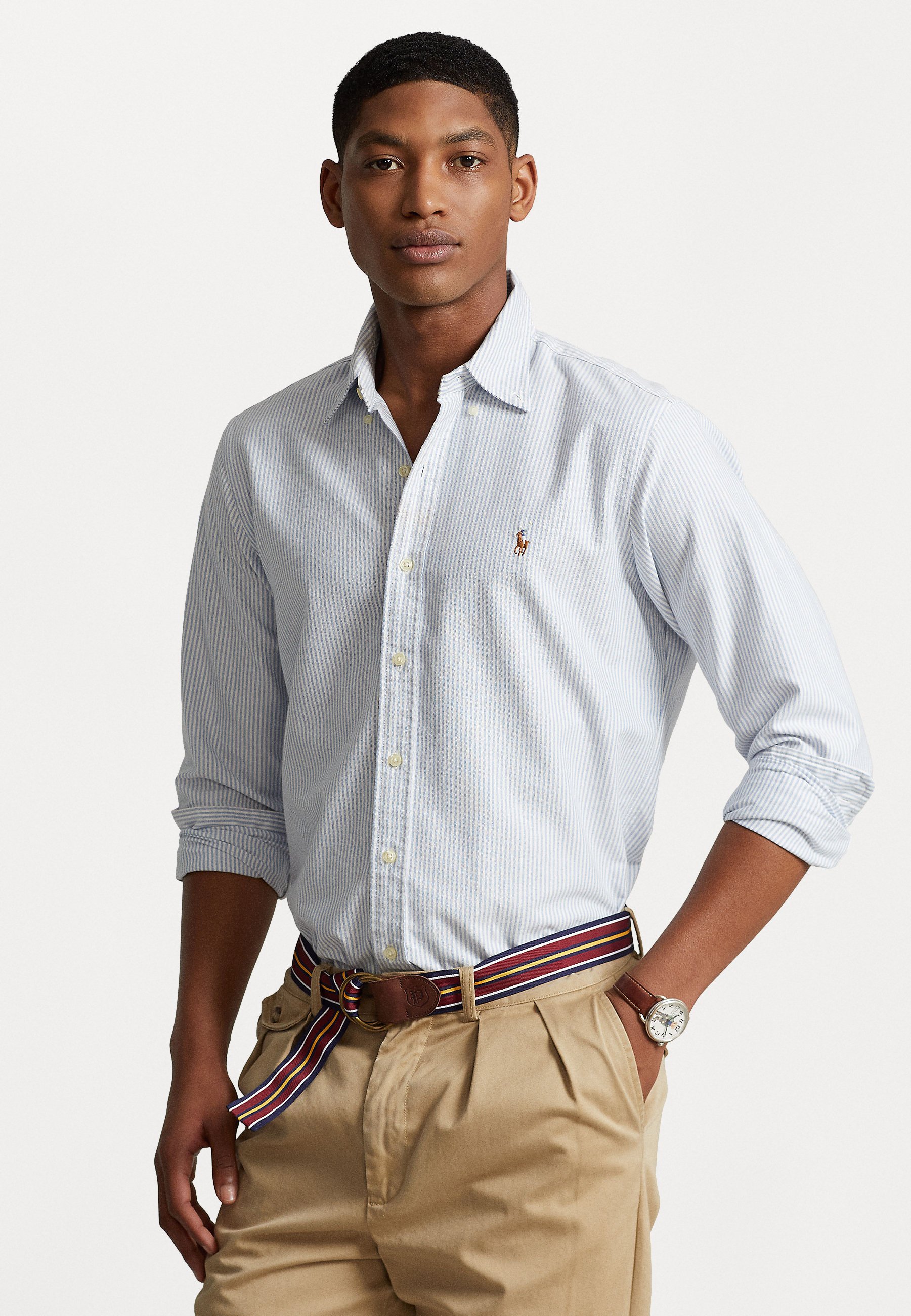 slim fit dress slacks Polo Ralph Lauren Slim-Fit Cotton Crewneck Tee 3-Pack – DTLR main image 1