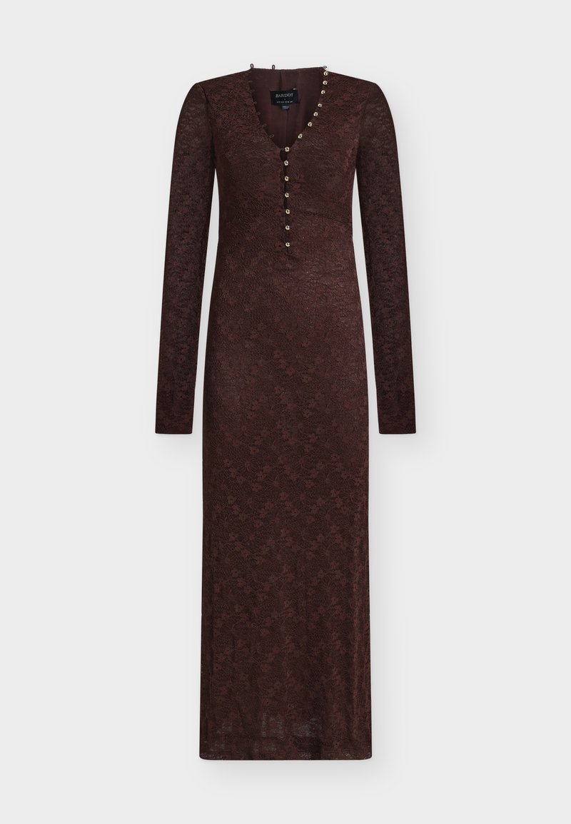 bardot Cocktailjurk bruin bardot Cocktailjurk bruin