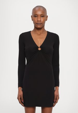 MICHAEL Michael Kors LONG ORING MINI DRESS - Cocktail dress / Party dress - black