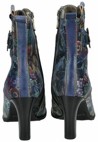 LAURA VITA Botines de tacón - bleu