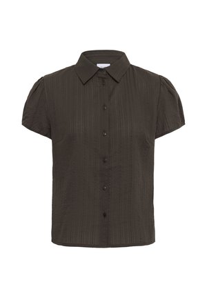 Saint Tropez, SABBEESZ SS SHIRT - Chemisier - chocolate brown