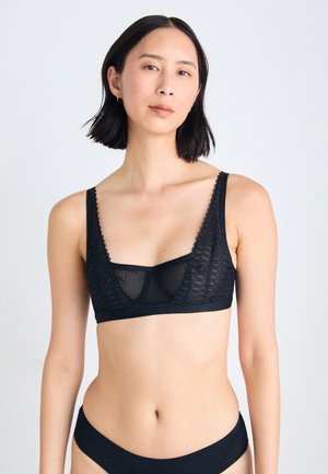 AURA SPOTLIGHT - Triangle bra - black
