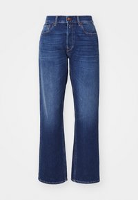 AUBRY PANTS - Široke kavbojke - medium blue
