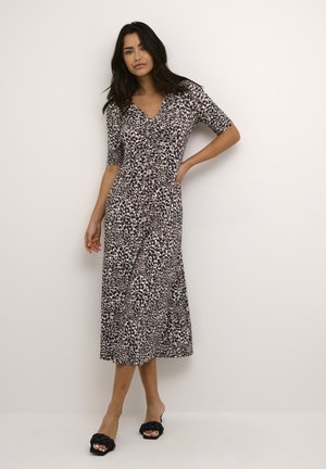 Kaffe SIVANI  - Jerseykleid - leopard print