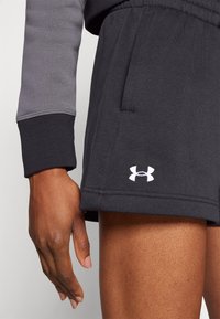 Under Armour RIVAL SHORT - Sports shorts - black/white