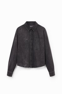 CHAQ PARIS - Džínová bunda - black