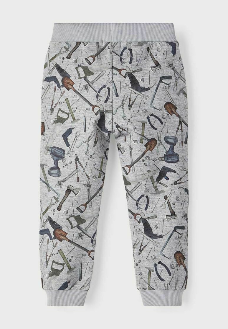 Name it KIELE WERKZEUGE - Pantaloni sportivi - grey melange/grigio -  Zalando.it