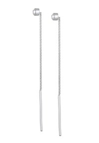 Elli SPARKLING BASIC - MIT KRISTALLEN VON SWAROVSKI® - Örhänge - silberfarben
