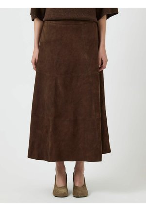 YAS YASPALMA HW WILD - Maxinederdele - chocolate brown