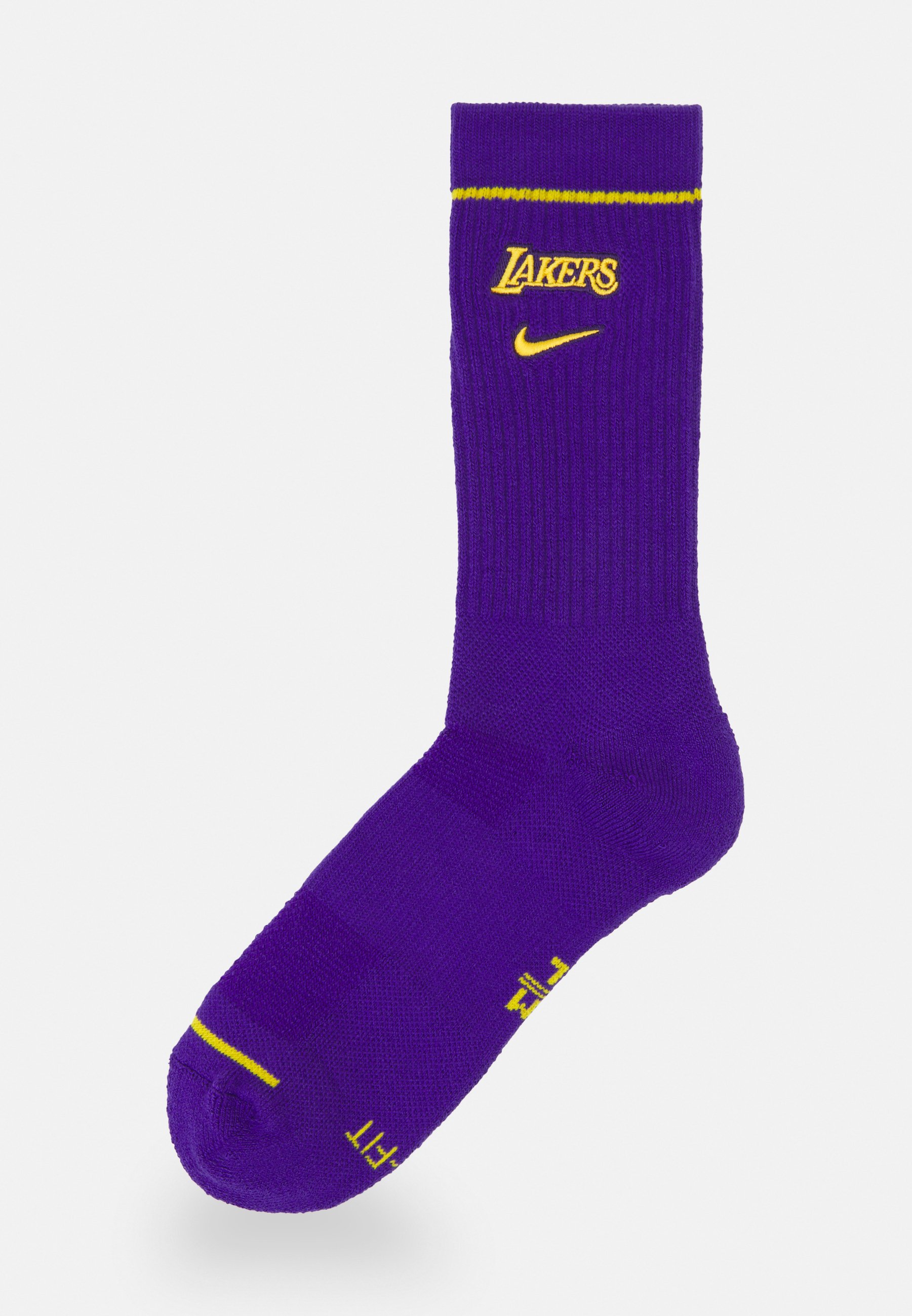 lakers socks nike
