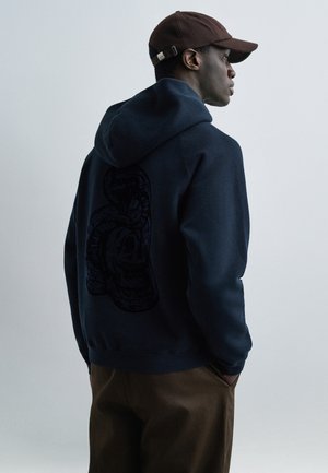 GEORGIO SNAKE - Φούτερ με κουκούλα - encre