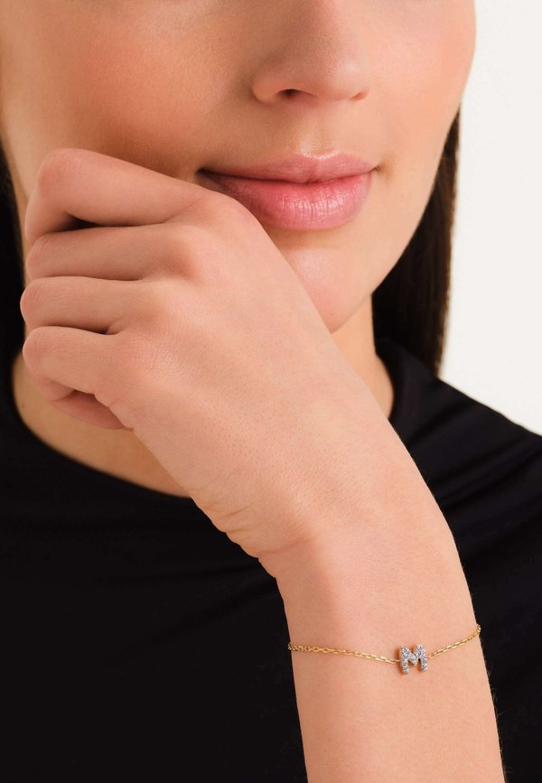 CRYSTAL LETTER M - Armband