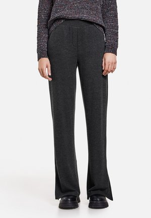 Trousers - charcoal melange
