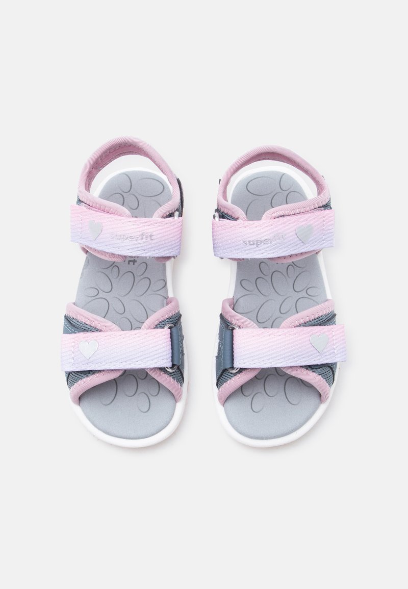 superfit Sunny meisjes Sandaal, Blauw Roze 8000, 25 EU