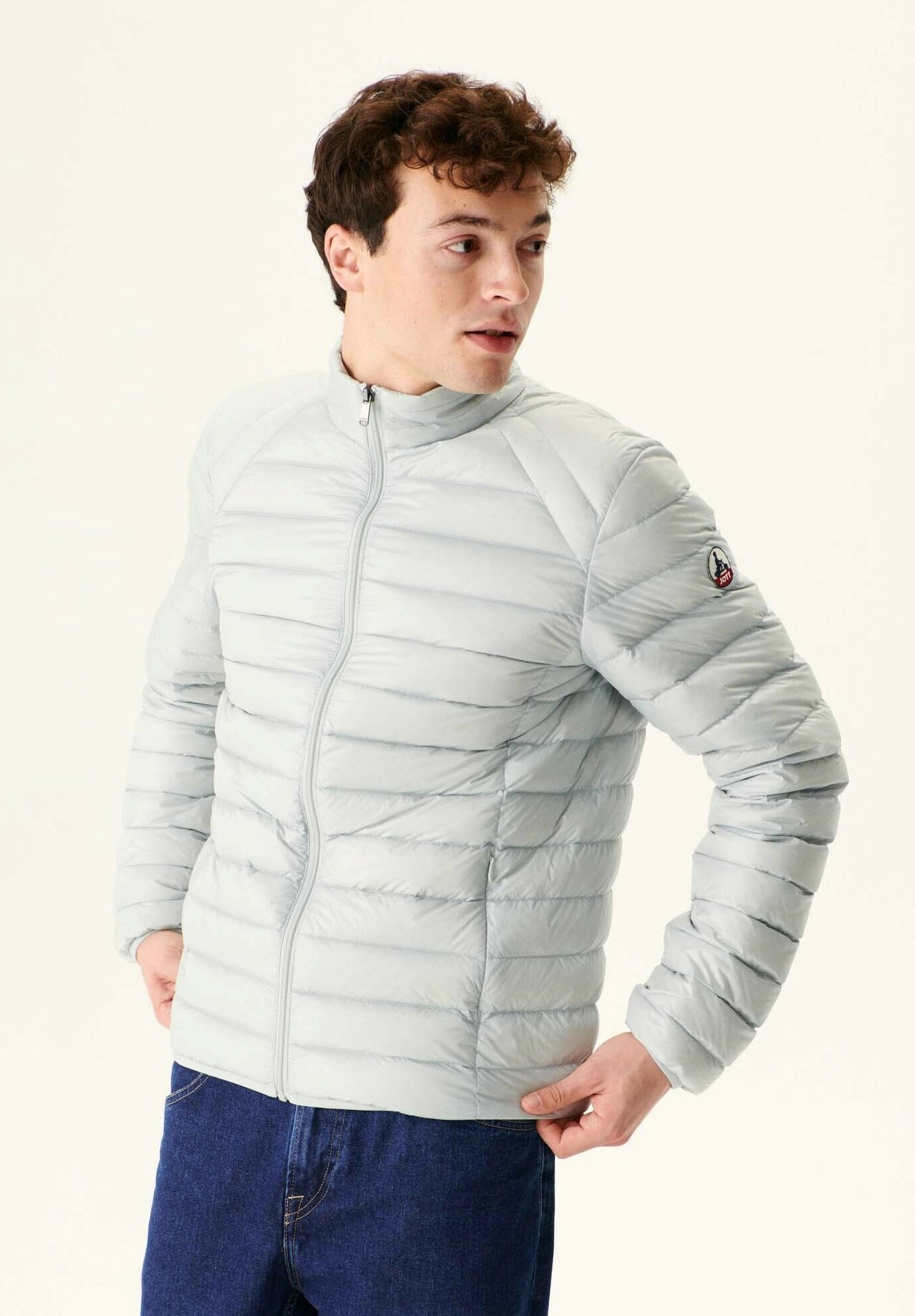 JOTT Giubbotto Leggero MAT Uomo - Piumino Sintetico Con Fodera, Colore Rosso, Taglia Comoda