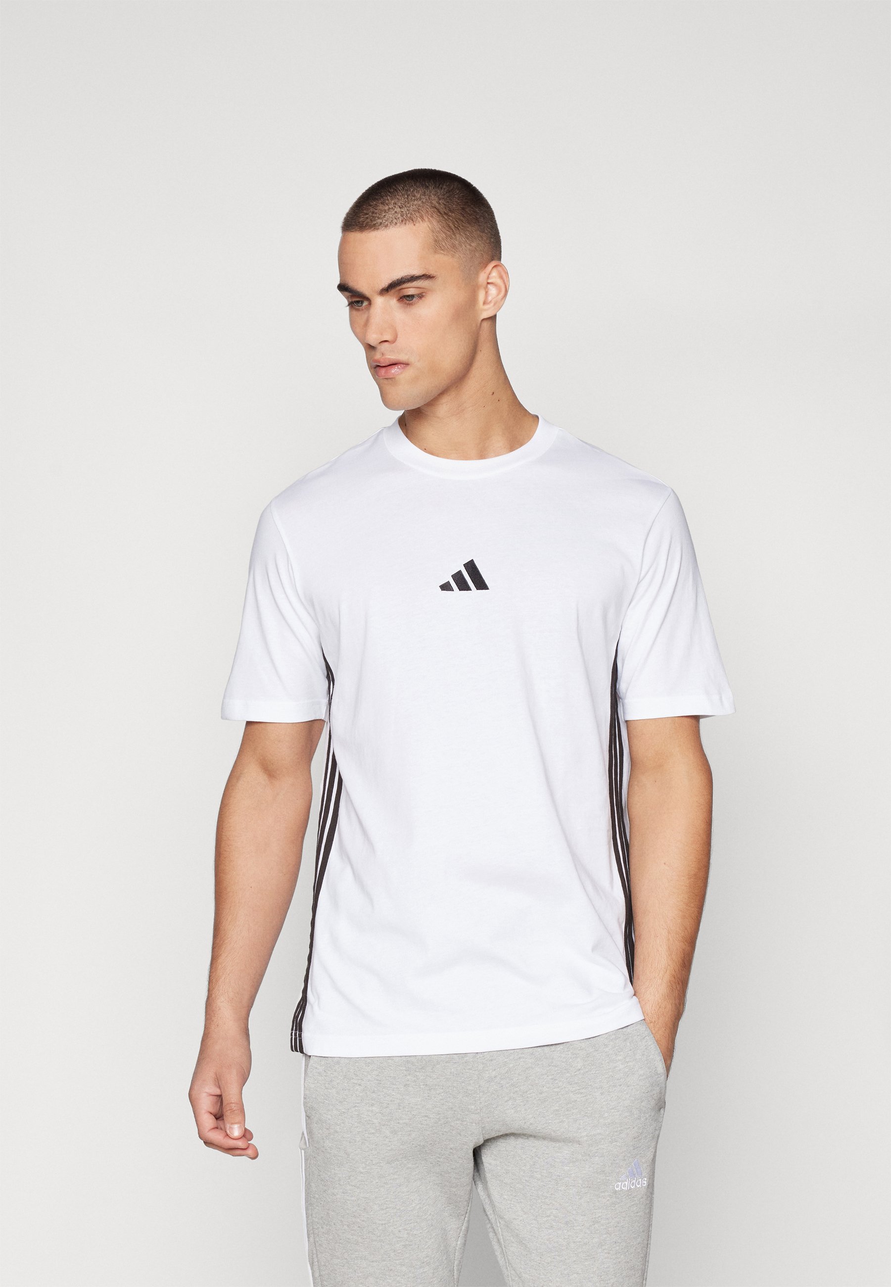 adidas Sportswear Print T-shirt white/black/white