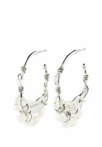 FOCUS HOOP - Kõrvarõngad - silver plated