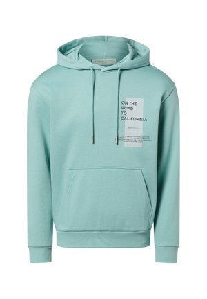 Kapuzenpullover - türkis