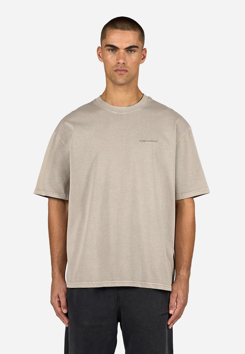 Pegador LOGO TEE - Základné tričko - vintage rock grey