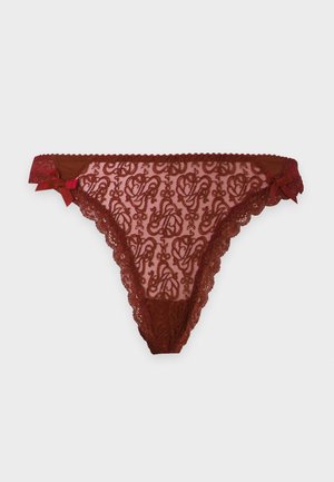 Agent Provocateur MERCY THONG - Tanga - burgundy