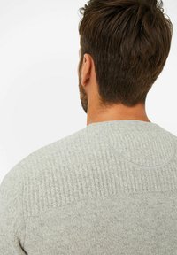 BRAX STYLE RICK - Strickpullover - platin