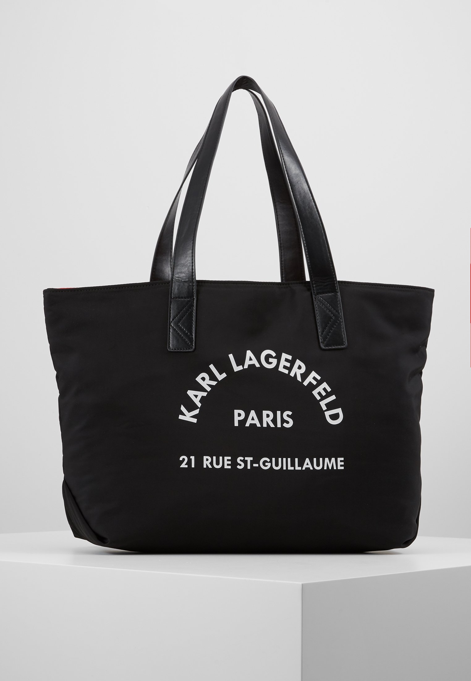 KARL LAGERFELD SHOPPING BAG Håndveske black Zalando.no Black Shopping bag with logo | Prada | Vesker | Miinto.no