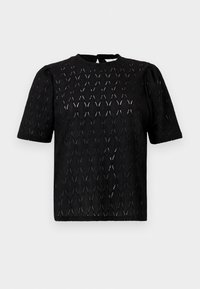 VIKARLA HIGH NECK  - T-shirt imprimé - black