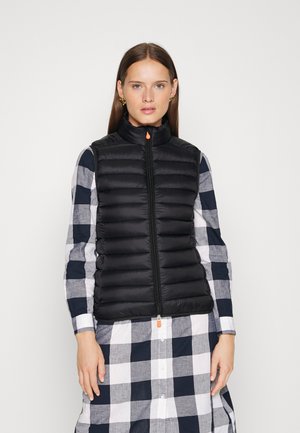 GIGA CHARLOTTE - Waistcoat - black