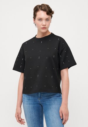 ONLEDEL SPARKLE - Majica kratkih rukava s printom - black